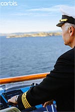 Ship captain - (c) Corbis