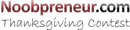 Noobpreneur Thanksgiving Contest Thanksgiving