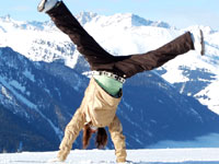 Entrepreneur in ski resort ski resort entrepreneur