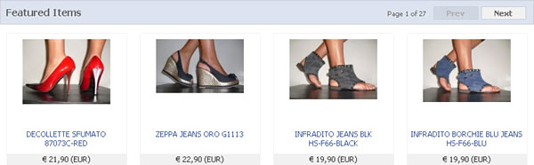 facebook fan page web store