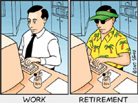 Buy or sell business with the end in mind hybrid retirement