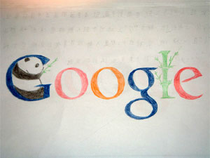 Google Panda update goes global unofficial google panda logo