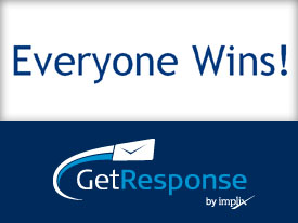 GetResponse email marketing solution - Everyone Wins promo getresponse everyone wins promotion