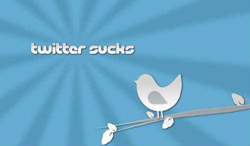 Why is Twitter starting to suck? twitter sucks