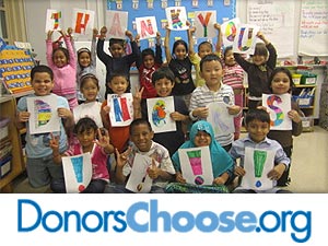 Innovative Social Entrepreneurship: DonorsChoose.org (Lessons Learned, plus a Contest!)