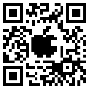 A Quick Response (QR) code with Apple logo apple qr code