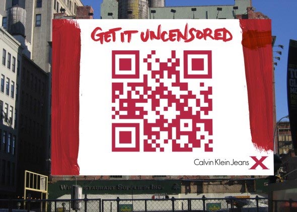 Calvin Klein Jeans QR Code calvin klein qr code
