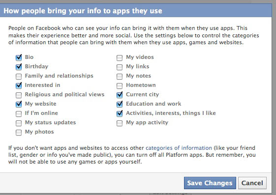 Facebook privacy settings facebook privacy