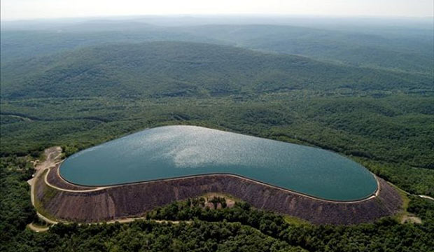 The Taum Sauk Pumped Storage Hydroelectric Power Plant taum sauk upper reservoir