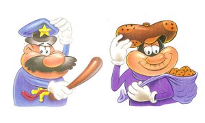 cookie crisp mascot