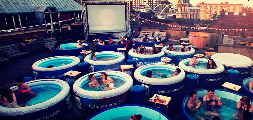 pop up cinema business