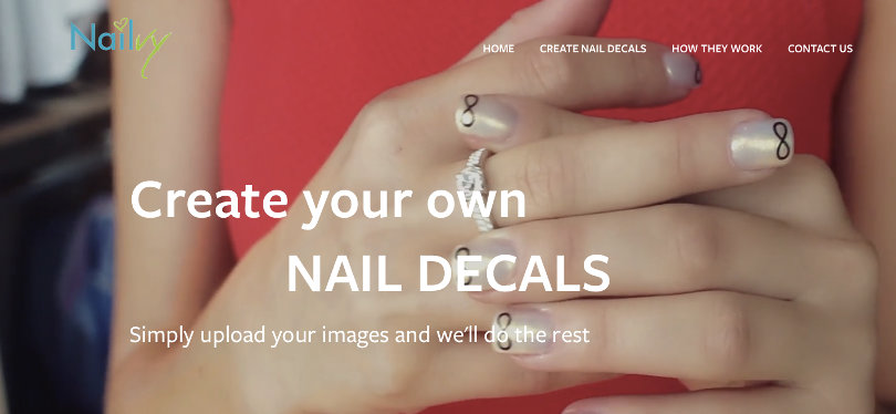 Nailvy homepage