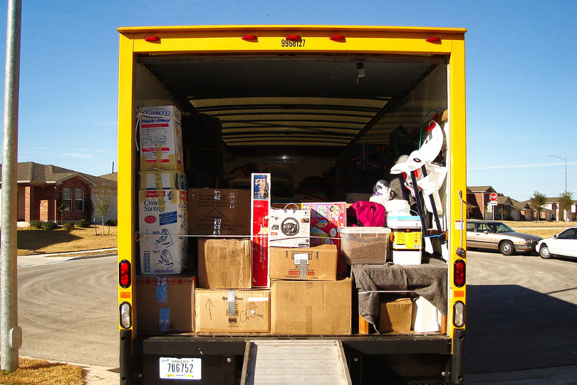 Removal van hire for moving restaurant