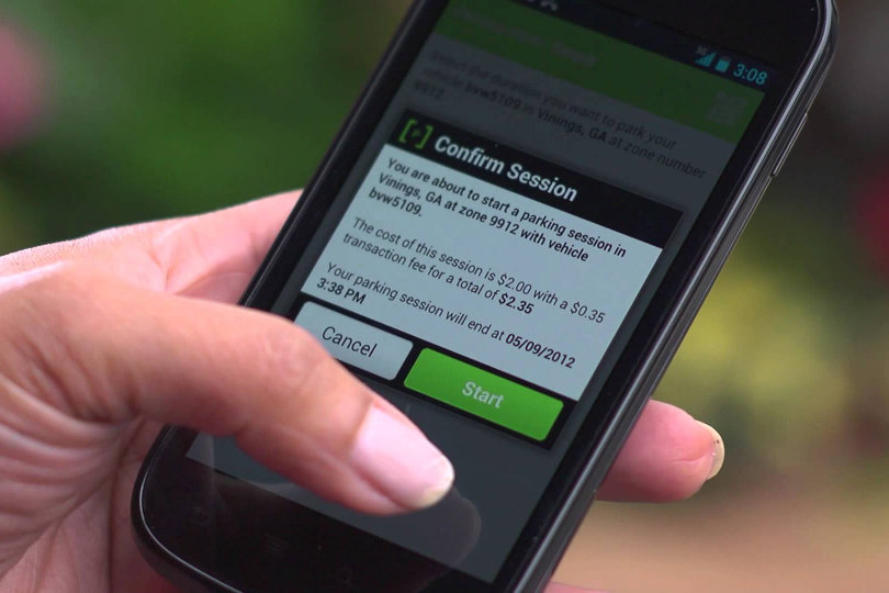 Parkmobile app