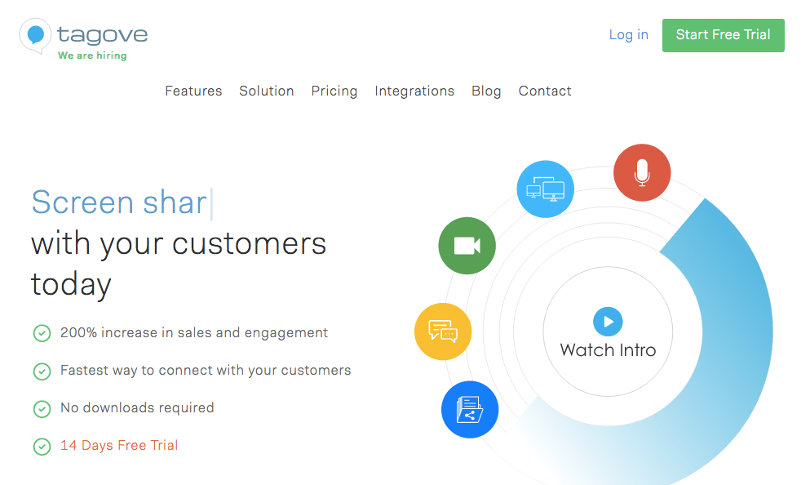 Tagove website