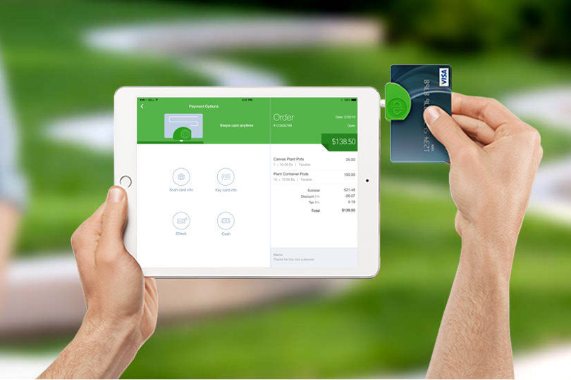 Intuit QuickBooks payment processing app