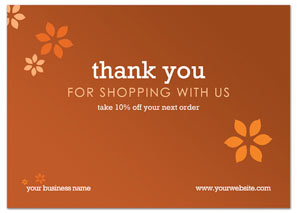 Thank You Postcard Design Ideas for Your Small Business