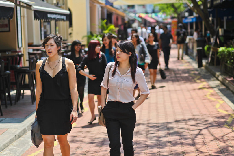 Businesswomen in Singapore