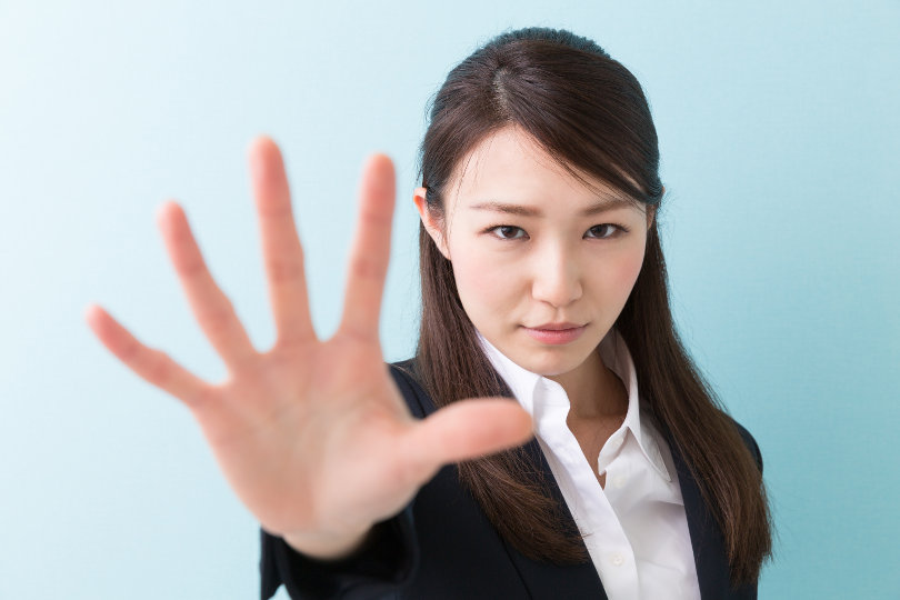 no sexual harassment