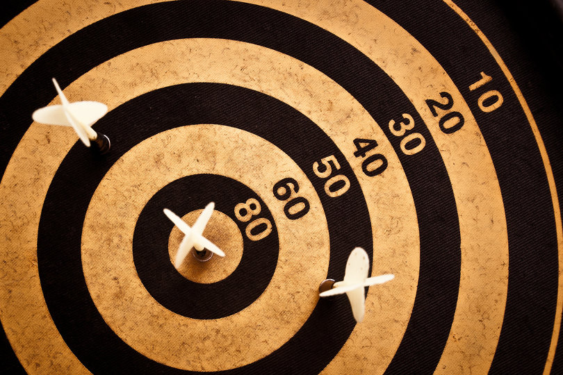 On target