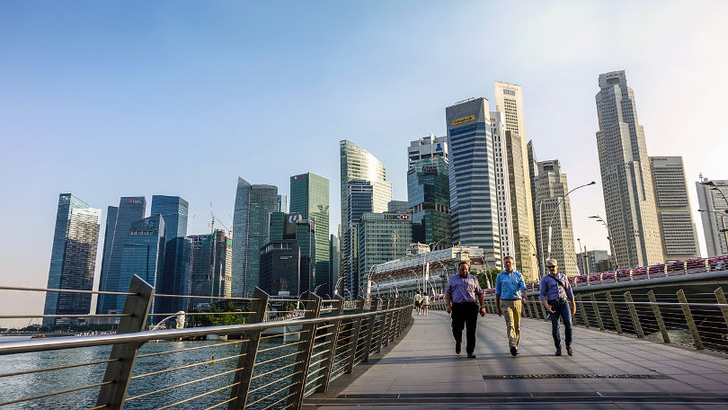 Jubilee Bridge, Singapore