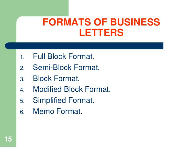 how to create a business letter