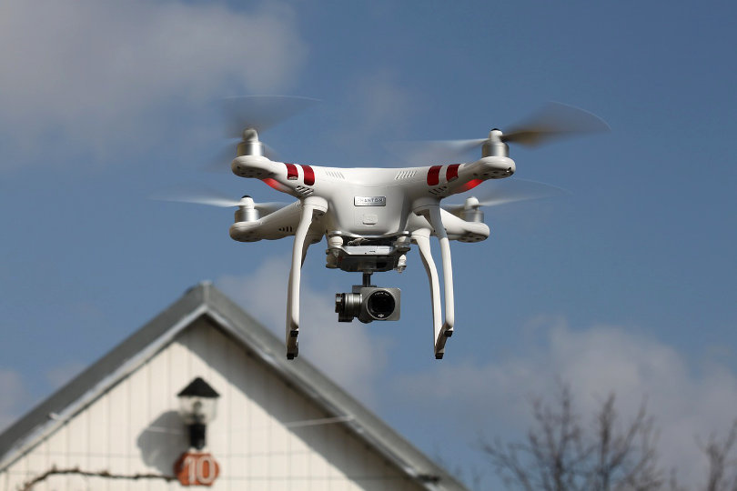 Drone for property marketing