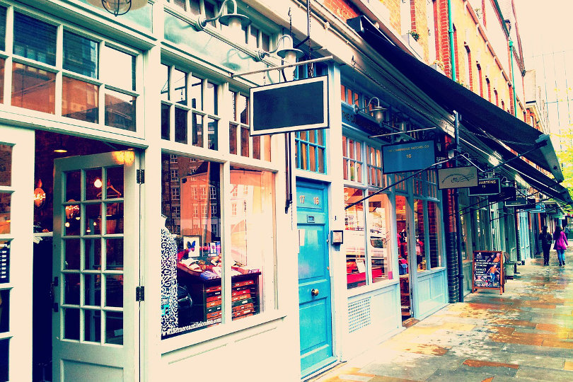 Small shops in London