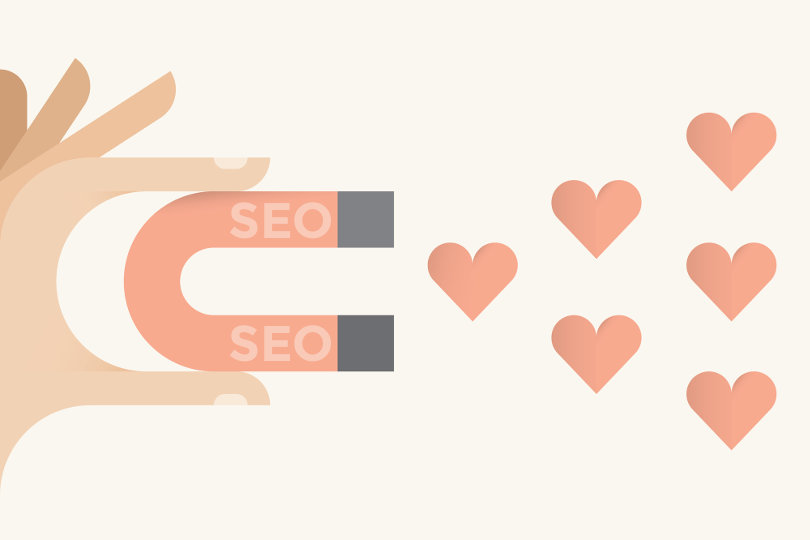 SEO attracts organic traffic