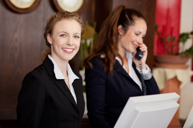 Hotel receptionists