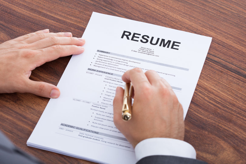 Writing a resume