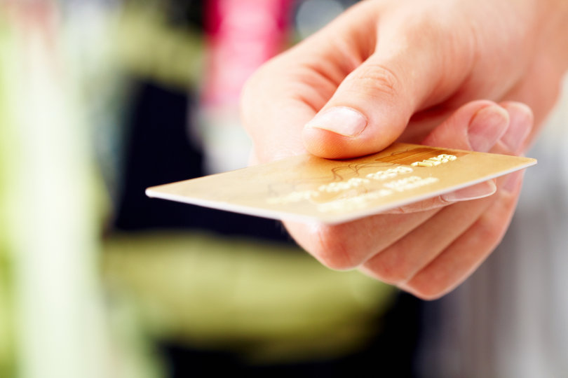 Holding a business credit card