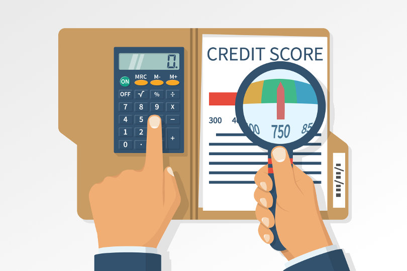 Credit score checking