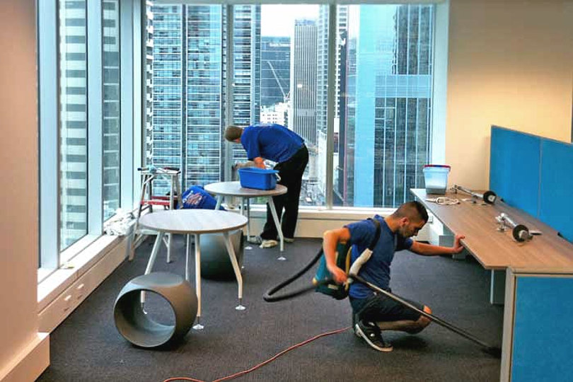 Commercial cleaning service