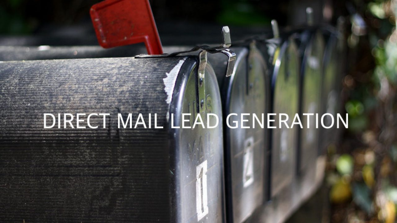 Direct Mail Leads: Straight Communication