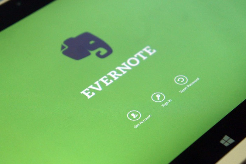 Evernote app