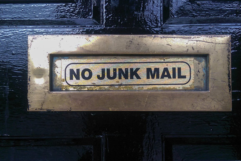 No junk mail please