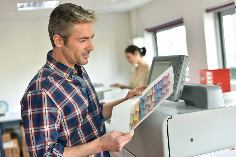 Online custom printing business