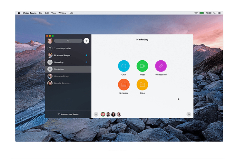 Screen sharing and voice recognition software enables fast and efficient communication and idea sharing.