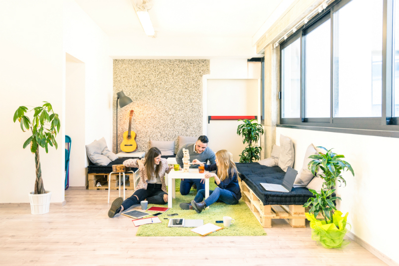 Employee Break Area