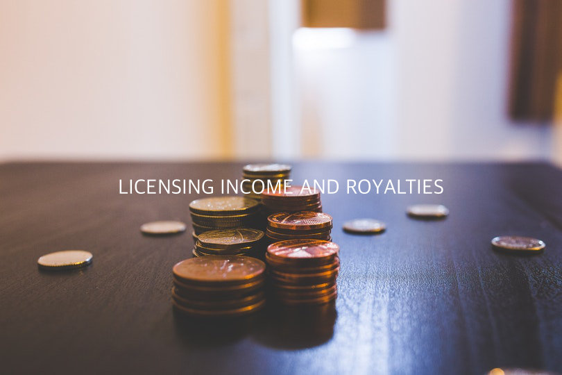 Licensing income and royalties
