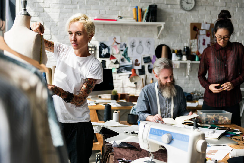 Clothing designer and maker