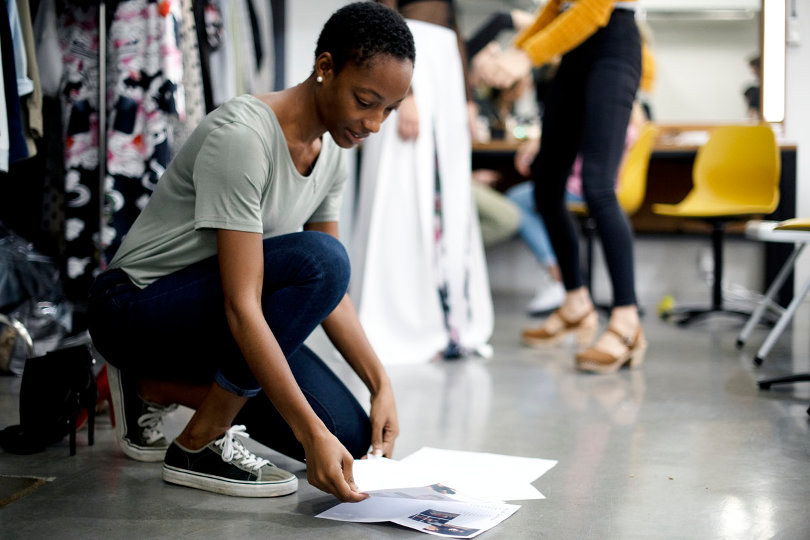 Clothing store assistant