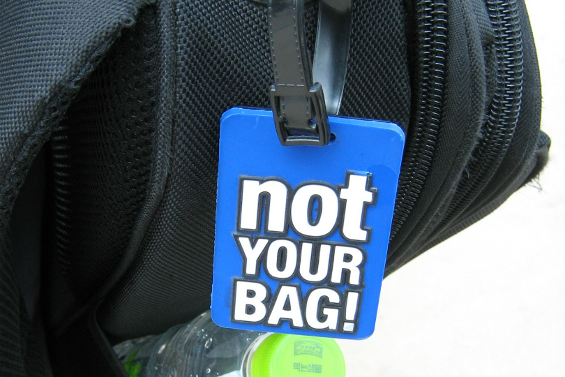 custom luggage tag