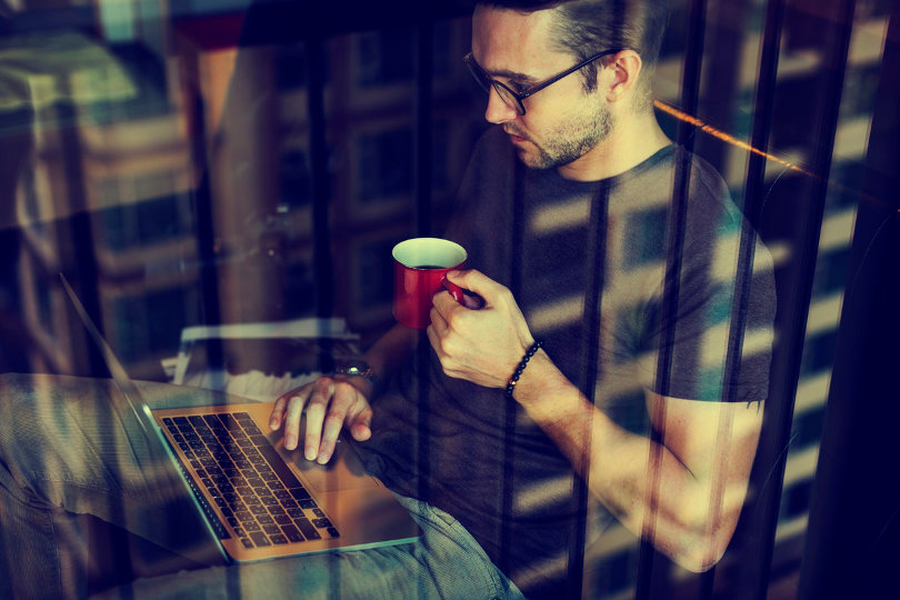 Software developer chilling