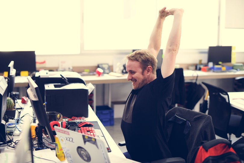 4 Easy Ways To De-stress And Stay Motivated At Work In 2019