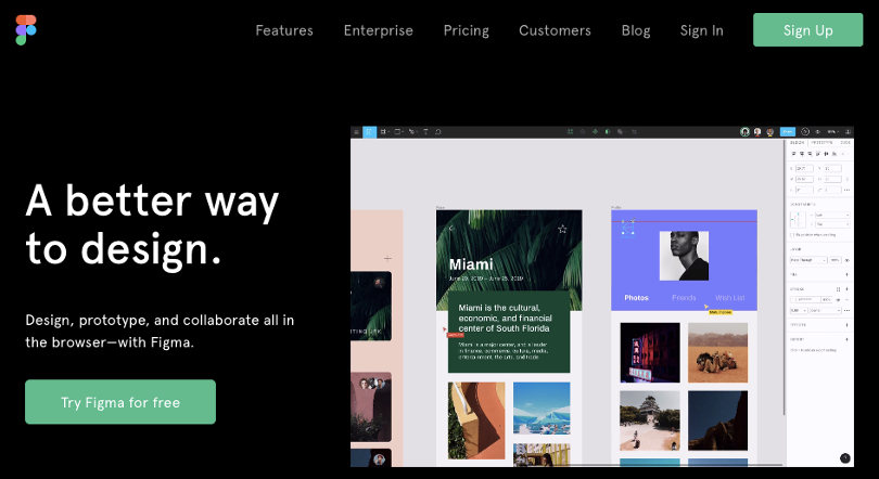 Figma website