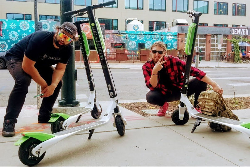 Lime Scooter users