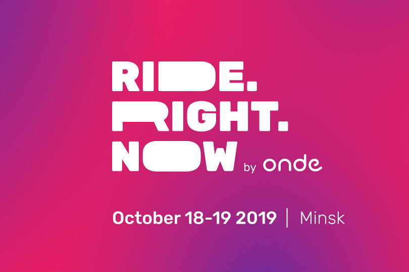 Attend Europe’s Ride.Right.Now Conference in Belarus!