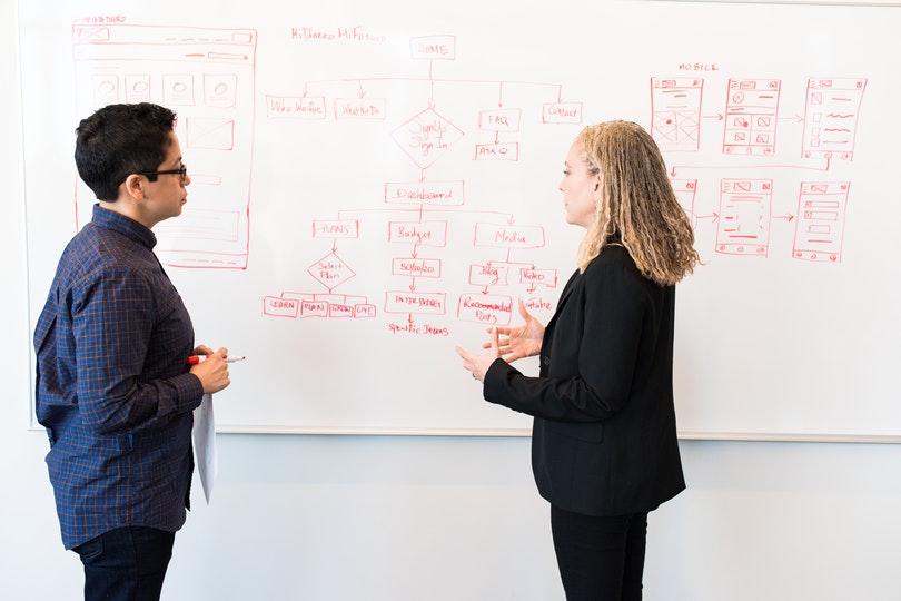 Business owner consulting with tax lawyer
